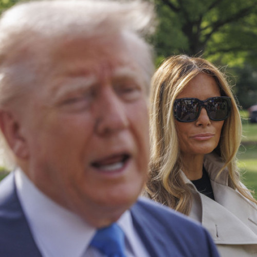 Foto „Agent Melania.” Modul în care prima doamnă a SUA e celebrată de ucraineni, după noua atitudine a lui Trump faţă de Putin