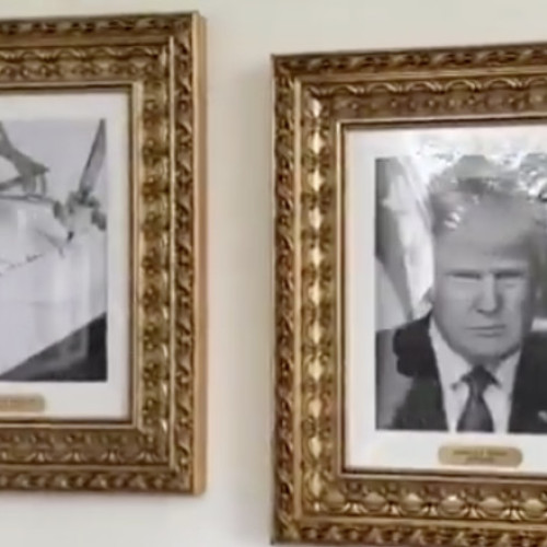 Portretul lui Joe Biden, înlocuit cu o mașină de semnat la Casa Albă