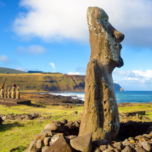 Statuile Moai de pe insula Rapa Nui puteau fi mutate de un număr mic de oameni