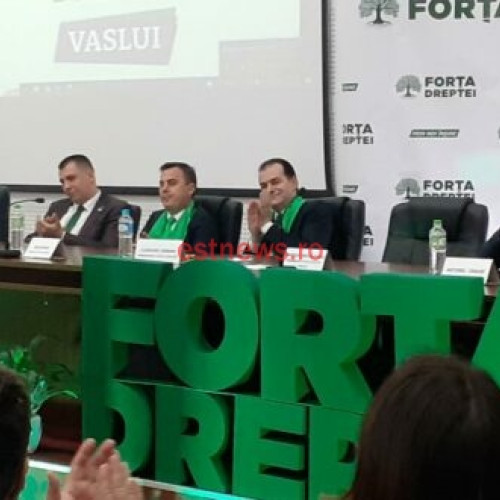 Forța Dreptei Vaslui: Mobilizare pentru alegerile din 2024, lansată cu entuziasm la Vaslui, Ludovic Orban și alți lideri au participat