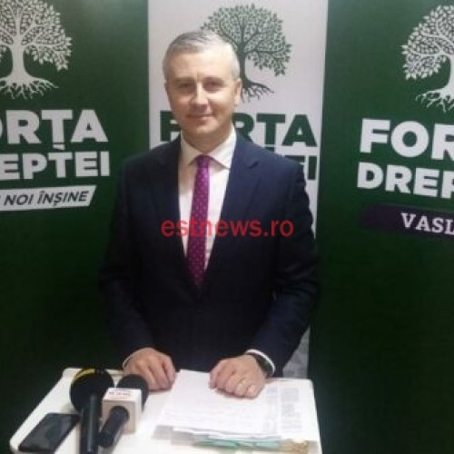 Președintele Organizației Județene Partidul Forța Dreptei din Vaslui a prezentat pregătirile pentru alegeri la nivel local