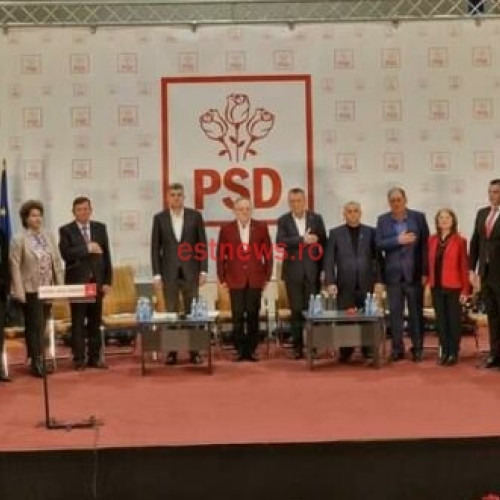 Dumitru Buzatu, reales președinte PSD Vaslui, cu vot unanimitate în conferință.