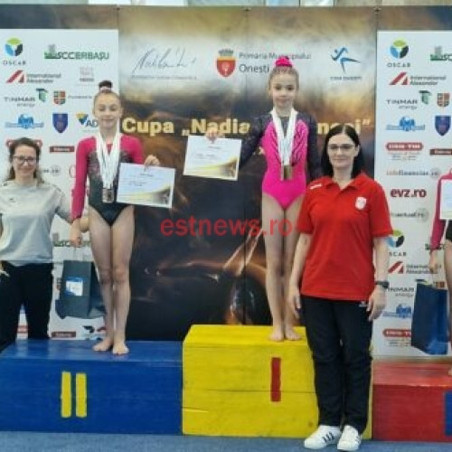 Gimnastele de la CSS Bârlad au participat pe 30-31 mai la ediția a X-a a Cupei Nadia Comăneci